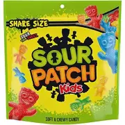 SOUR PATCH KIDS Soft & Chewy Candy, Share Size, 12 oz