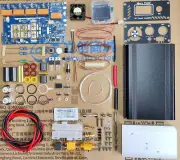 Micro PA50+ kit 50W 3.5-28.5MHz HF Power Amplifier with 1.3-inch OLED