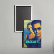 Magnum P.I. Mini TV Show Poster Fridge Locker Magnet