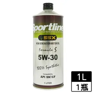 SPORTLINE FS全合成機油5W30 SN 1L【愛買】