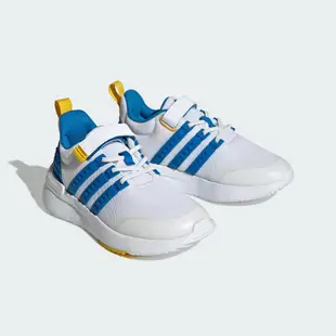 adidas 中童 大童 運動鞋 LEGO RACER TR21 魔鬼氈 童鞋 樂高 積木 可愛 白藍 IF2888