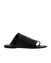 Arsella leather flip-flops 35,37.5,36,37,38,35.5 Black
