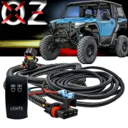 10' Pulse Busbar Plug Wire Harness LIGHTS On/Off Rocker Switch RZR XPEDITION ADV
