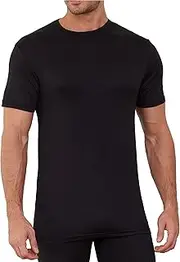 The Essentials Wardrobe Mens Thermal Underwear Soft Lightly Brushed Warm Base Layer Top and Long Johns Bottoms Moisture Wicking Fabric Multiway Stretch Winter Undergarments