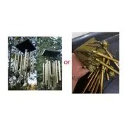 for Butterfly Wind Chimes Brass Wind Sympathy with Beautiful Melodies Dura