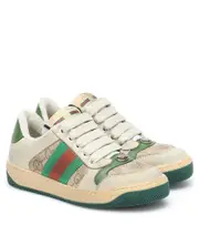 [Gucci Kids] Gucci Kids Screener sneakers UK 4 multicoloured