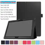 Smart Case Leather Cover Shell Folding Stand For Lenovo Tab 3 4 8.0