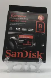 Sandisk 8 GB Extreme CompactFlash Card UDMA 60MB/s 400x Speed (SDCFX-008G-A61)