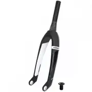 IKON BMX Carbon 20" Fork 20mm (Black-White) Tapered