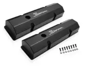 Holley Sniper EFI 890010B Sniper Valve Cover - Fabricated Aluminum - SBC -