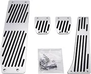 CHPGKGVNVT MT at Gas Brake Clutch Rest Pedal for BMW 1 3 5 Series E81 E82 E87 E88 E30 E36 E46 E90 E91 E92 E93 M3 E34 E39 E60 E61 F10 F11 X1 Pedals(MT)