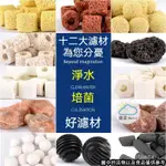 魚缸濾材過濾材料細菌屋烏龜缸凈水濾料全傢福十閤一生化球陶瓷環 4FJ9