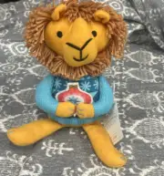 Wondershop Plush Weighted Christmas Lion Decor