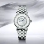 【MIDO 美度】BARONCELLI LADY DIAMONDS永恆真鑽 33㎜精鋼帶款 M6(M037.807.11.031.00)