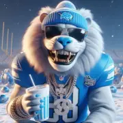 Detroit Lions Rapper Canvas, Wall Art, Poster, Artwork, Football, NFL Design