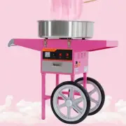 Samland COMMERCIAL COTTON CANDY FAIRY FLOSS MACHINE WITH WHEELED CART 1000W AU