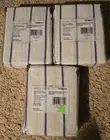Allen + Roth 50X108in Navy Light Filtering Back Tab Curtain 3 Panels Rod Pocket