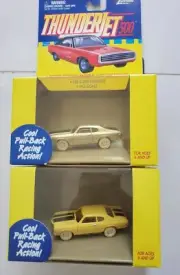 Johnny Lightning ThunderJets Dodge 500 CHEVELLE Sets (2) White Lightning