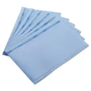 Chix 8253 13" x 21" Food Service Towels - Blue (150/Ct) New