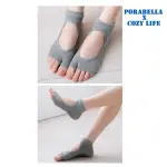 【PORABELLA】襪子 運動襪 瑜珈襪 止滑襪 露背襪 普拉提襪 YOGA SOCKS