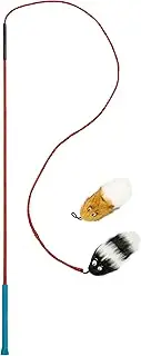 Outward Hound Tail Teaser Durable Dog Wand with Soft Plush Toys