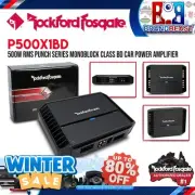 Rockford Fosgate P500X1bd Punch 500 Watt Class-bd Mono Amplifier