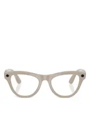Ray-Ban Meta Skyler Cat Eye Ai Glasses, 52mm