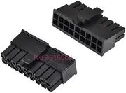 BIZOCA 10sets MX3.0 3.0mm Pitch Micro-Fit 3.0 Connector Housing 2 * 1/2/3/4/5/6/8/10/12 Pin Male Shell + Terminal 43030 2P/3P/4P/5P(2x9)