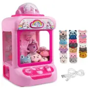 Claw Machine for Kids,Unicorn Mini Vending Machines Candy Grabber Prize Dispe...