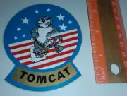 Genuine Grumman F-14 Tomcat (Stars & Bars) 3-1/4" x 3-7/8" Sticker