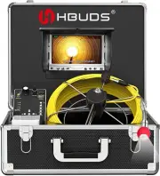 HBUDS Pipeline Inspection Camera Video System 7" LCD Monitor (7D1-165ft Cable)
