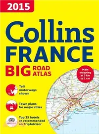 在飛比找三民網路書店優惠-Collins France Big Road Atlas 