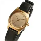 Nixon The Time Teller Quartz Womens Watch Gold Dial Round 26mm Analog From Japan