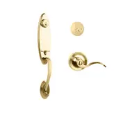 N2lok Loire Door Handle Double Cylinder with Flutto Lever Entrance Set Box Pack
