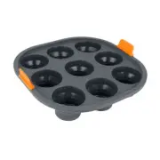 BAKEMASTER COLLAPSIBLE SILICONE AIRFRYER INSERT Air Fryer 9 CUP MINI MUFFIN