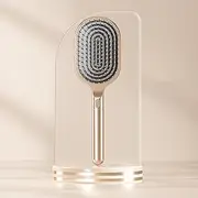 Dry Detangling Hair Brush for Pain-Free Brushing on All Wet or Dry Hair Types-Durable Anti-Static Hairbrush-Air Bag Massage Comb of Detangling and Blow-drying for Men and Women, Champagne Gold