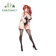 EARLFAMILY 5.1" Game Girl Car Stickers Occlusion Scratch Laptop Host JDM Decal