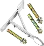 KALLORY 1 Set Undermount Sink Bracket for Washbasin Support Antifall Design Durable Resistant Construction Secure Stability for Hand Basins and Sinks