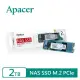 Apacer宇瞻 PP3480 M.2 PCIe 2TB 1TB 512GB 256GB NAS 專用SSD固態硬碟($2999)
