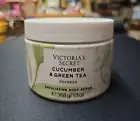NEW Victoria's Secret Cucumber & Green Tea Refresh Exfoliating Body Scrub 13 oz