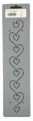 Border Quilting Stencils Heart Wave Stencil Wavy Designs Quilt Pattern Templates