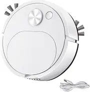 Robot Vacuum Cleaner - Cleaning Robot, Usb Charging Vacuum | 3 In1 Usb Anti Collision Auto Mop Cleaning, Small Mute Ultra Thin Robotic Mop with Obstacle Avoidance System for Home