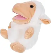 Generic Parent Interactive Sheep Hand Puppet Animal Finger Puppet for Storytelling Motor Skills Development and Communication Safe Material Lightweight for Indoor