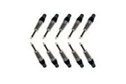 BravoPro AP1224 6.35mm TS Jack Line Conector x10