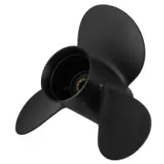 Evinrude Johnson Boat Propeller 5005385 | RH 9.25 x 10P Aluminum Black