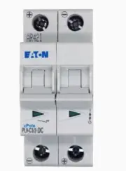 1pcs EATON Miniature Circuit Breaker MCB PL9-C3/2-DC