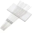 20pcs Stainless Steel Barbecue Skewer Reusable Camping BBQ Skewers Kebab Stick H