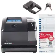 Pyramid Time Systems Model 3600SS SmartSite Time Clock and Document Stamp, Sm...