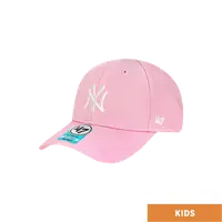 在飛比找蝦皮商城優惠-47 MLB 紐約 洋基 NY 小童帽 粉底白 棒球帽 老帽