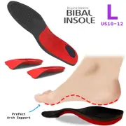 Insoles Shoe Inserts Arch Support for Plantar Fasciitis Foot Pads Full Whole L